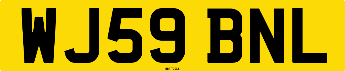 WJ59BNL MOT Check