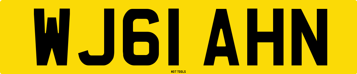 WJ61AHN MOT Check