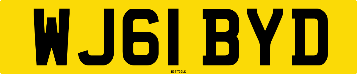 WJ61BYD MOT Check