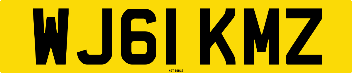 WJ61KMZ MOT Check