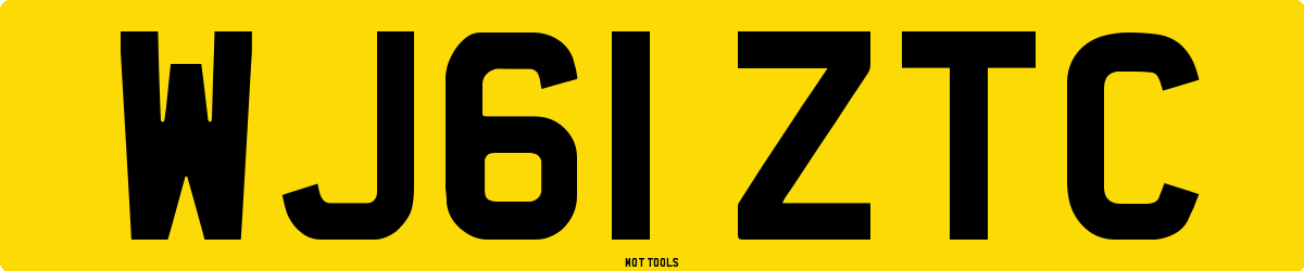 WJ61ZTC MOT Check