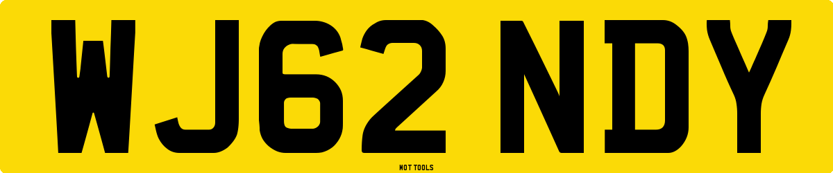 WJ62NDY MOT Check