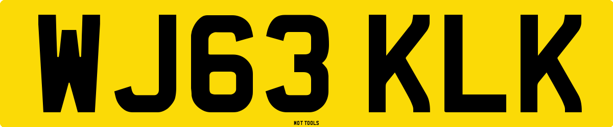 WJ63KLK MOT Check