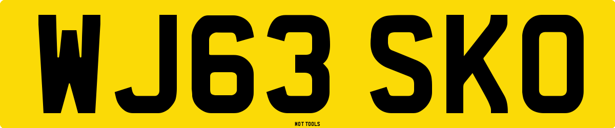WJ63SKO MOT Check