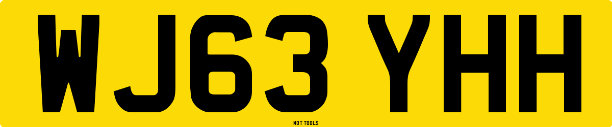 WJ63YHH MOT Check