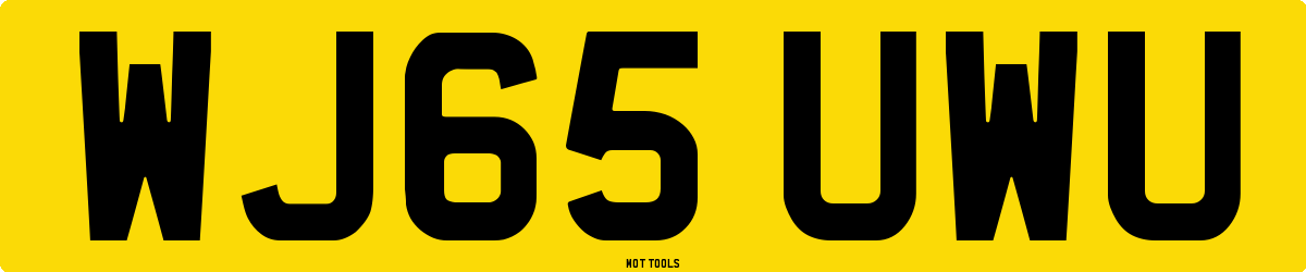 WJ65UWU MOT Check
