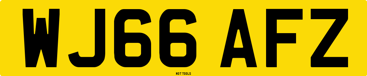 WJ66AFZ MOT Check
