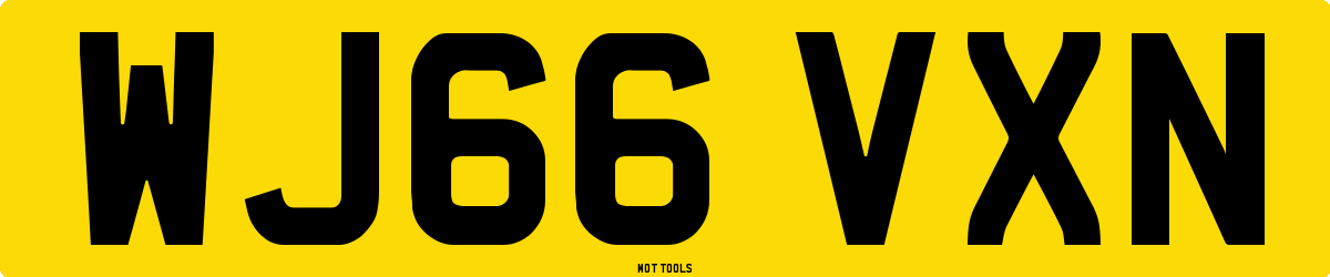 WJ66VXN MOT Check
