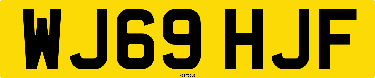 WJ69HJF MOT Check