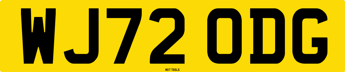 WJ72ODG MOT Check