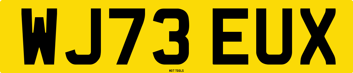 WJ73EUX MOT Check