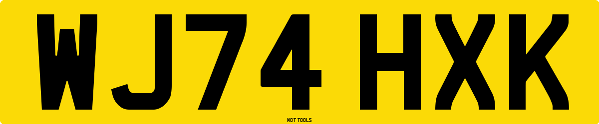 WJ74HXK MOT Check