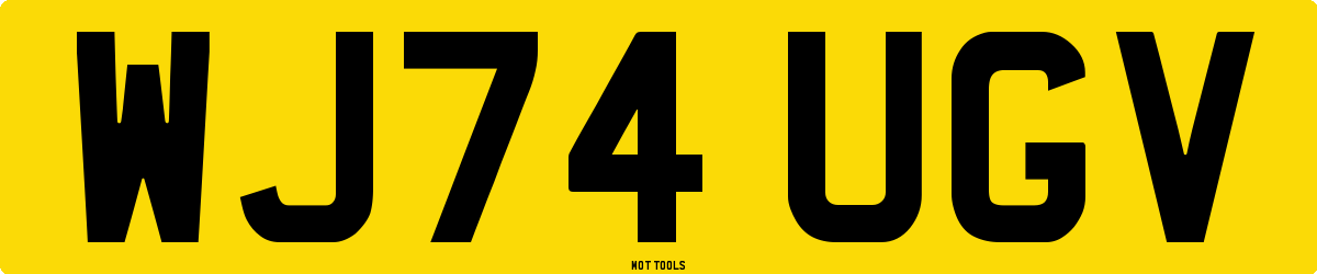 WJ74UGV MOT Check