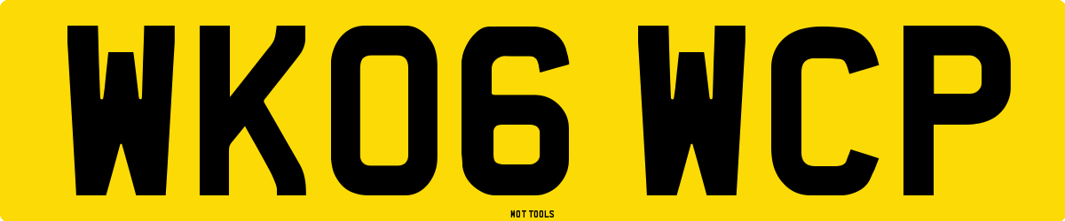 WK06WCP MOT Check