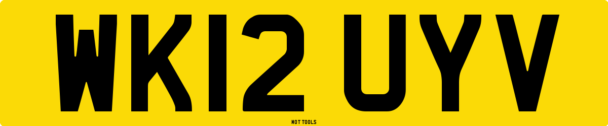 WK12UYV MOT Check