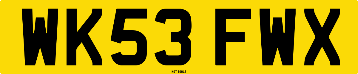 WK53FWX MOT Check