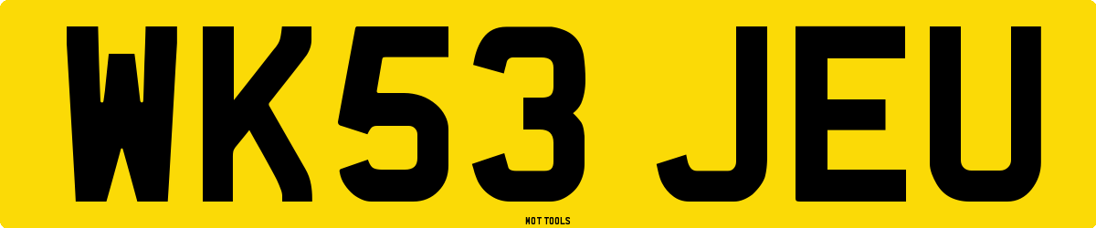 WK53JEU MOT Check
