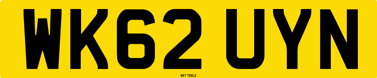 WK62UYN MOT Check