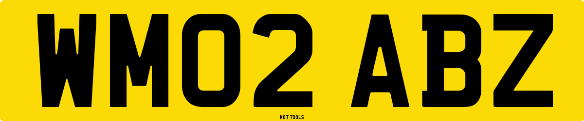 WM02ABZ MOT Check