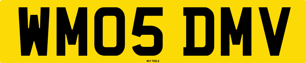 WM05DMV MOT Check