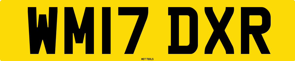 WM17DXR MOT Check
