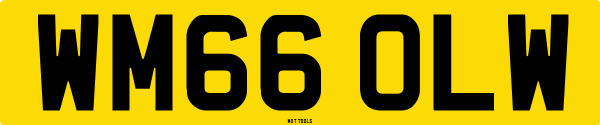 WM66OLW MOT Check