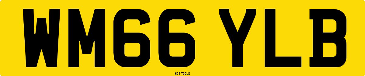 WM66YLB MOT Check