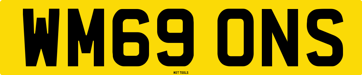 WM69ONS MOT Check