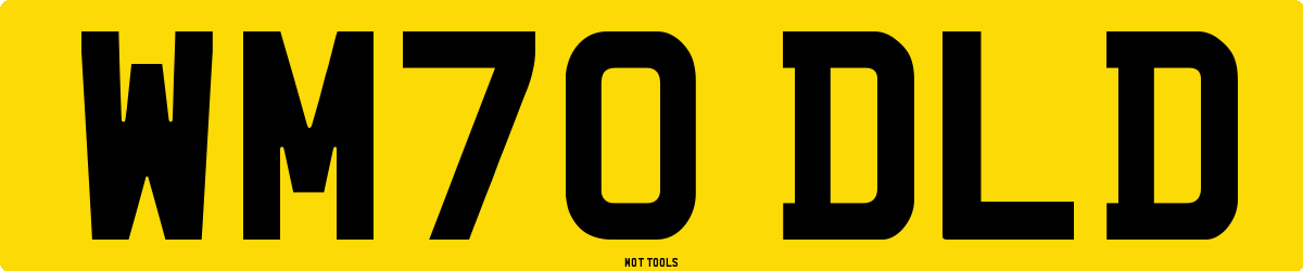 WM70DLD MOT Check