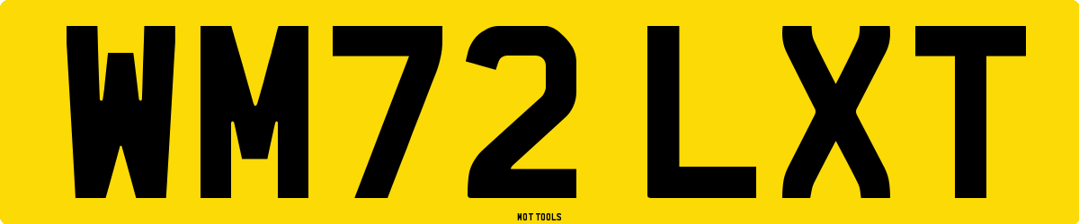 WM72LXT MOT Check