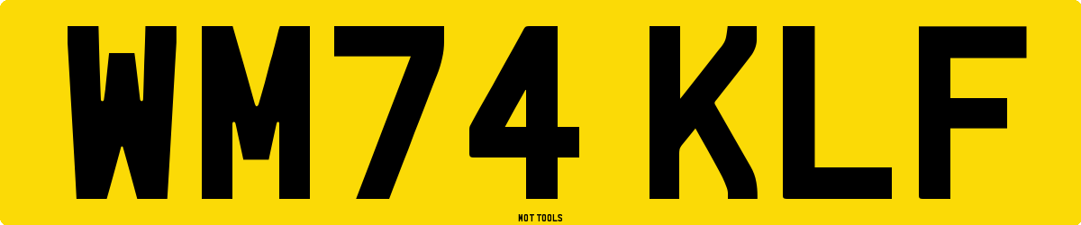 WM74KLF MOT Check
