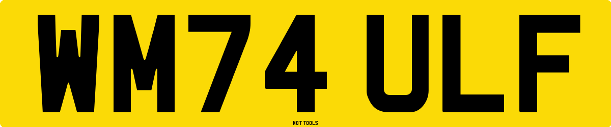 WM74ULF MOT Check