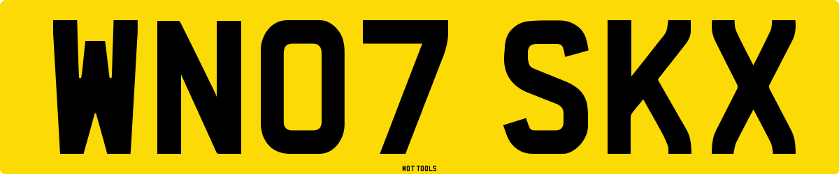 WN07SKX MOT Check