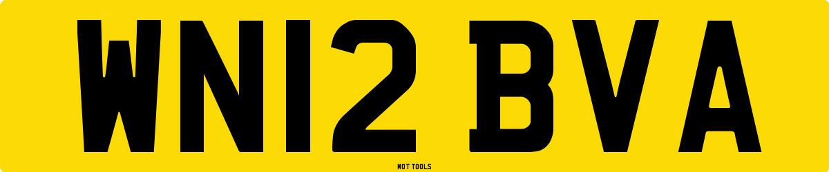 WN12BVA MOT Check