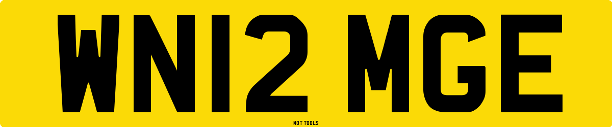 WN12MGE MOT Check