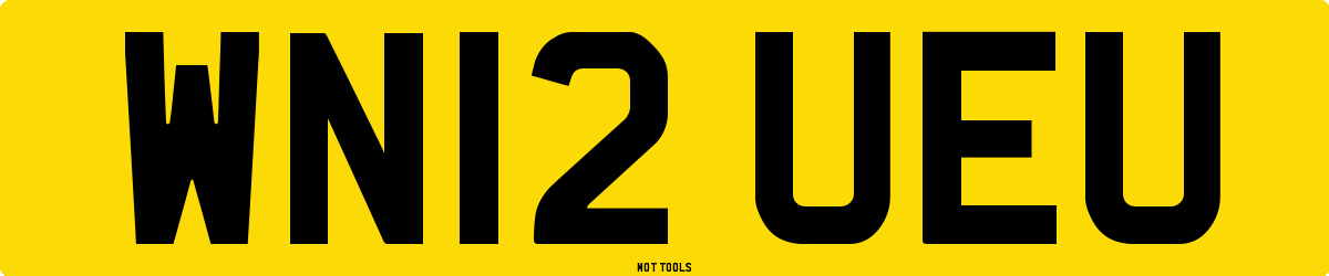 WN12UEU MOT Check