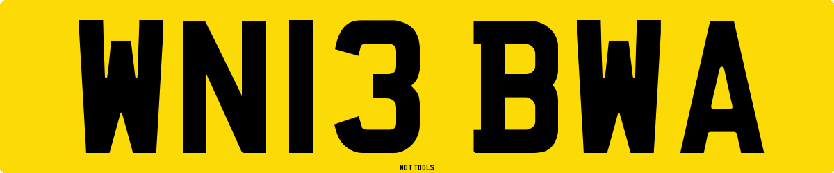 WN13BWA MOT Check
