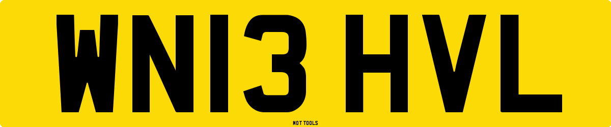 WN13HVL MOT Check