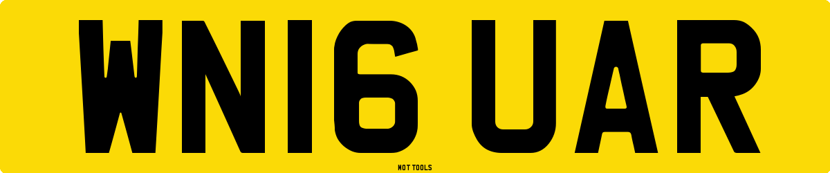 WN16UAR MOT Check