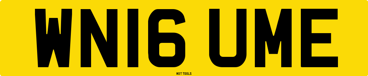 WN16UME MOT Check