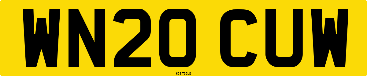 WN20CUW MOT Check
