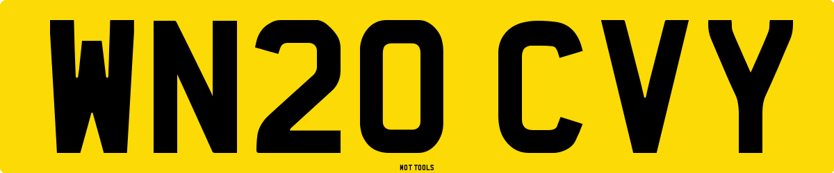 WN20CVY MOT Check