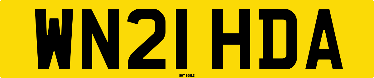 WN21HDA MOT Check