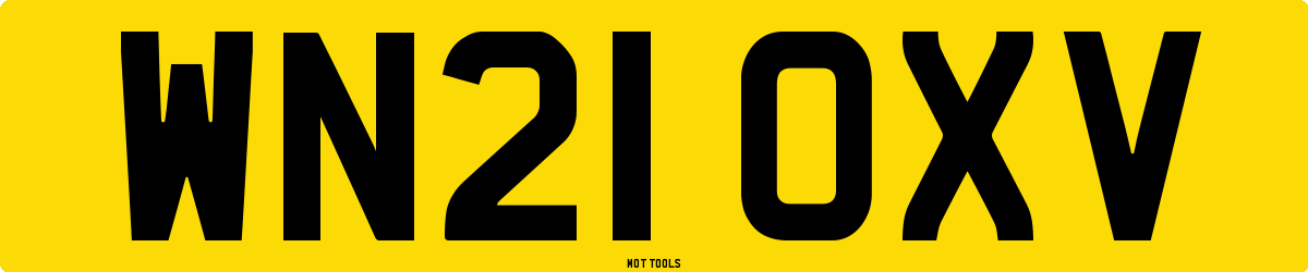 WN21OXV MOT Check