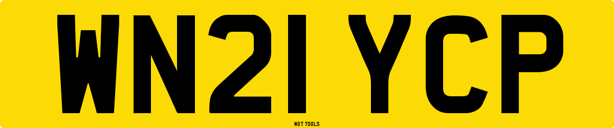 WN21YCP MOT Check