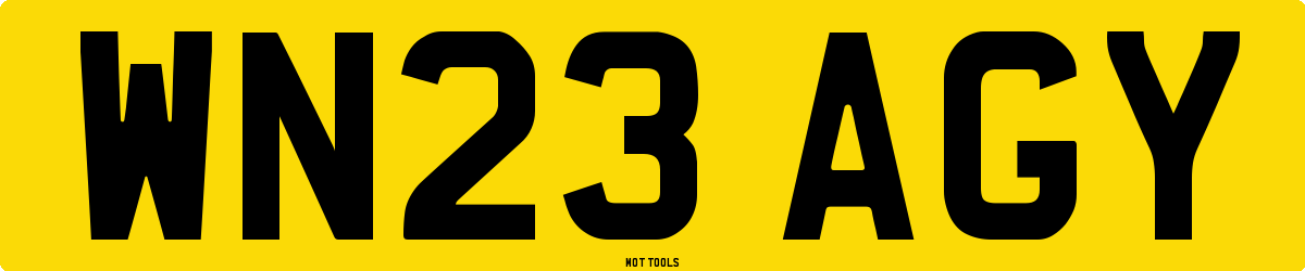 WN23AGY MOT Check