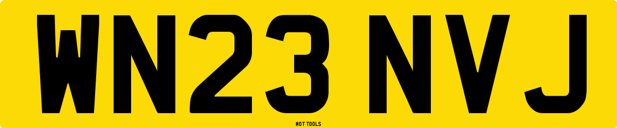 WN23NVJ MOT Check