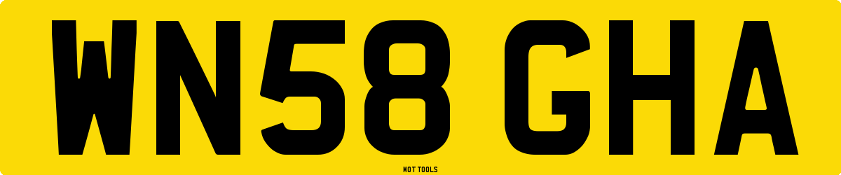 WN58GHA MOT Check