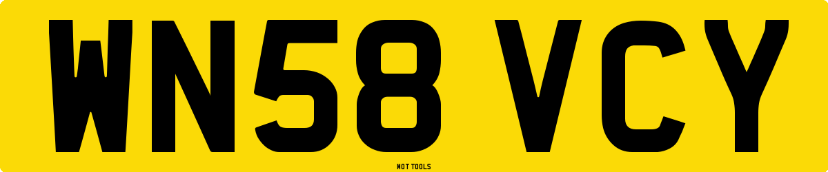 WN58VCY MOT Check