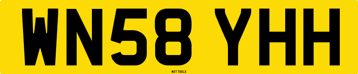 WN58YHH MOT Check
